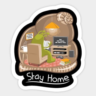 Stay home Sticker